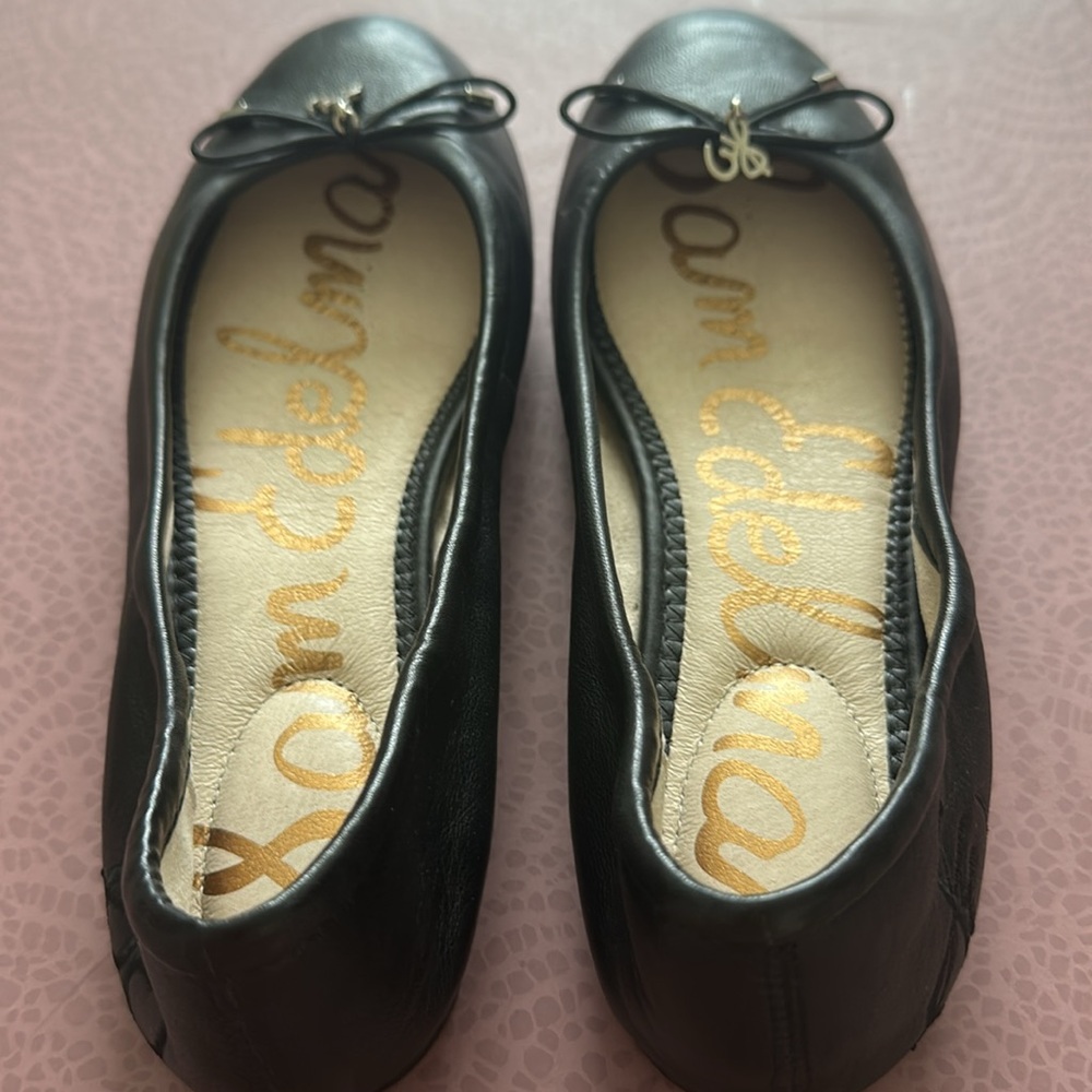 Sam Edelman Women’s Felicia Flats, Black, 5M - Picture 2 of 5